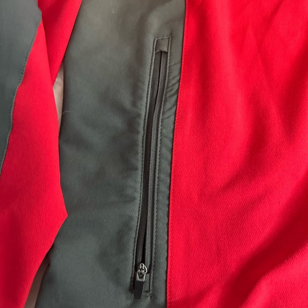 Dri Duck DDX Motion Soft Shell Jacket Mens Large Red Black Full Zip Work Outdoor - Picture 6 of 11